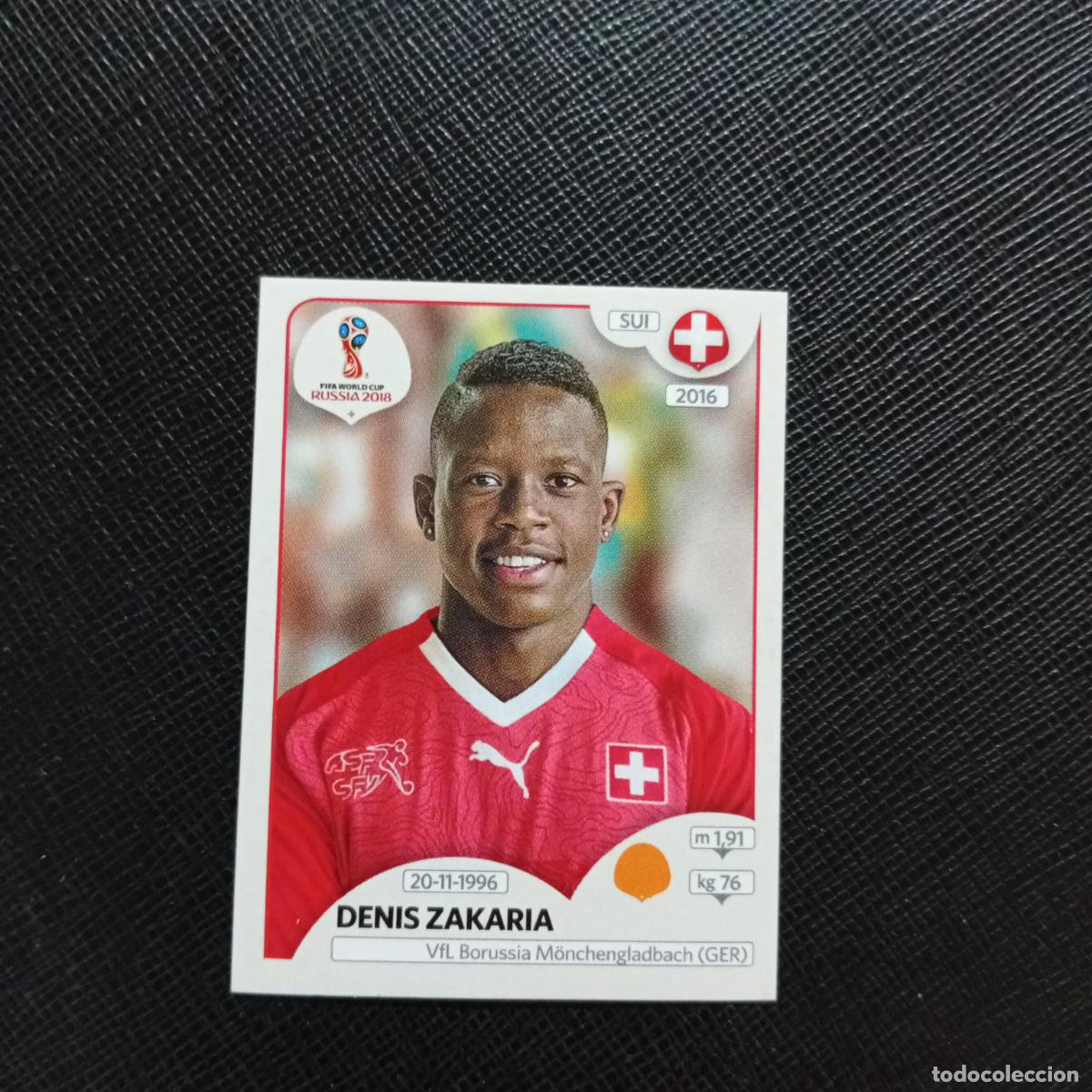 Cromos de f&uacute;tbol: 384 ZAKARIA SUIZA PANINI MUNDIAL RUSIA 2018 CROMO FUTBOL 18 - SIN PEGAR - CJ2 ..