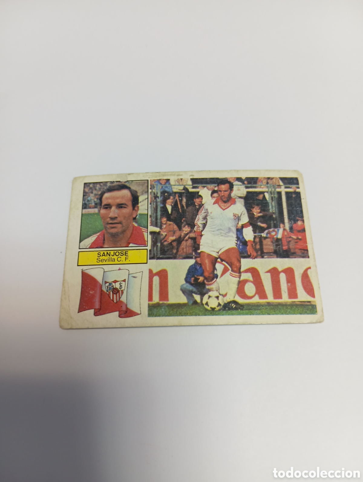 Figurine di Calcio: SANJOSE Sevilla Liga Este 1982 1983 NUEVO 82 83 SIN PEGAR