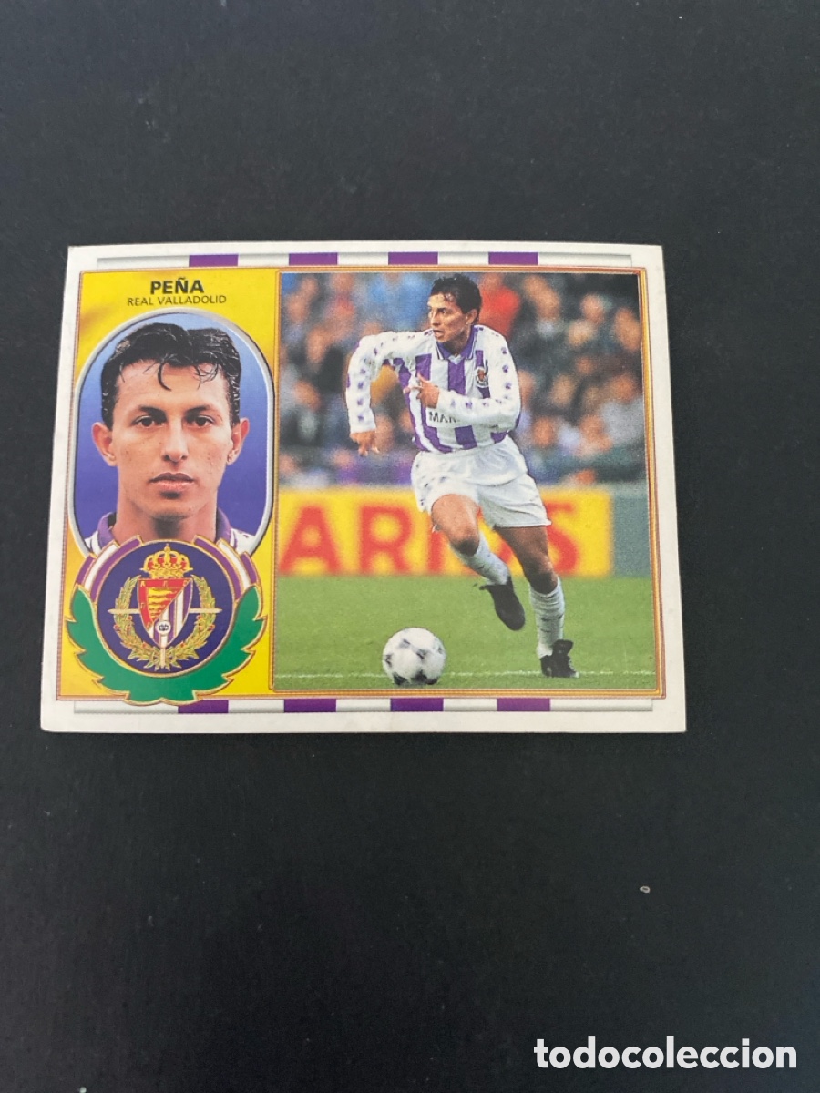 Figurine di Calcio: Cromo liga 96/97 R Valladolid nunca pegado