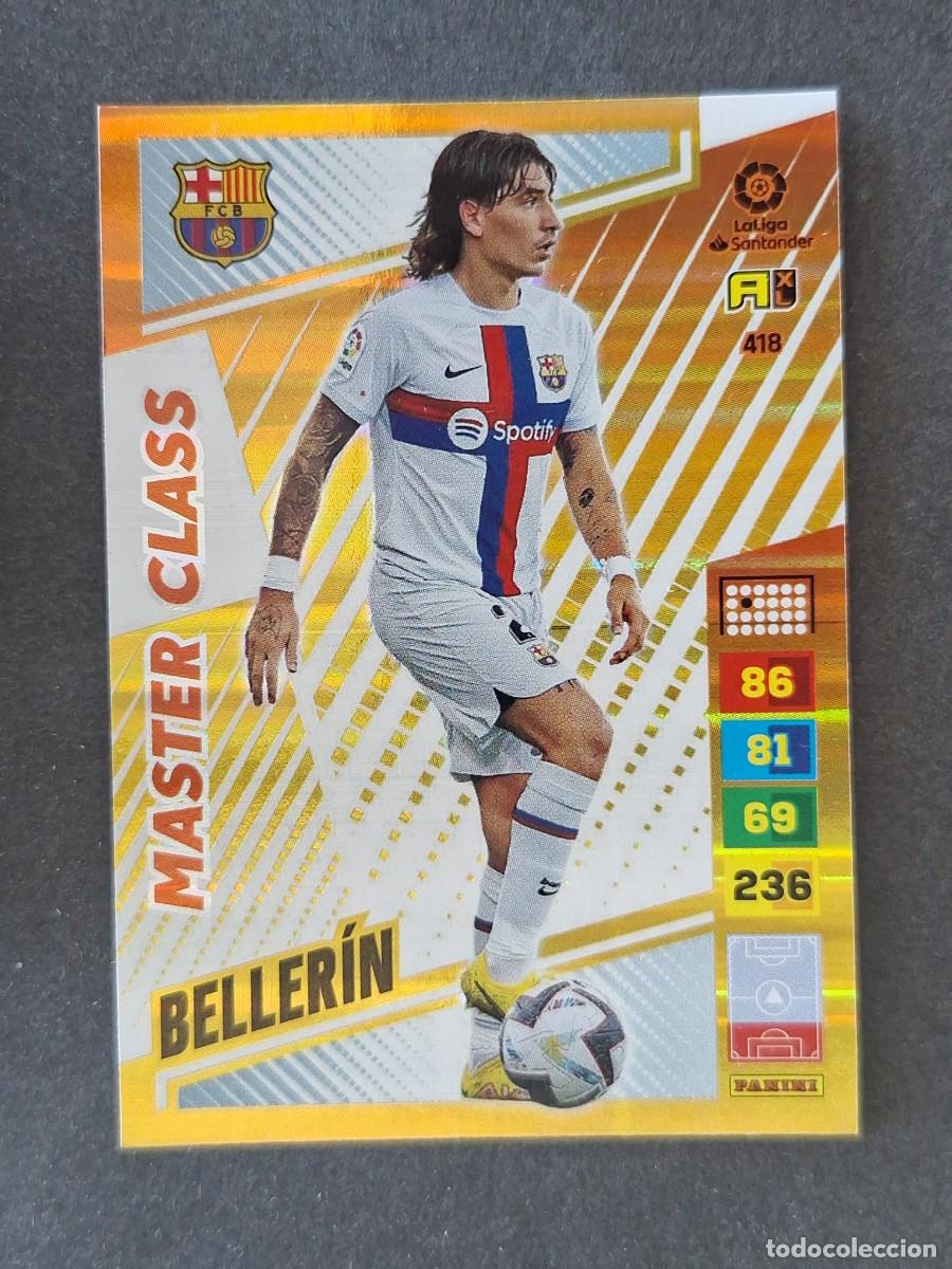 Figurine di Calcio: BELLERIN F. C. BARCELONA MASTER CLASS 418 PANINI ADRENALYN XL 2022 2023 22 23
