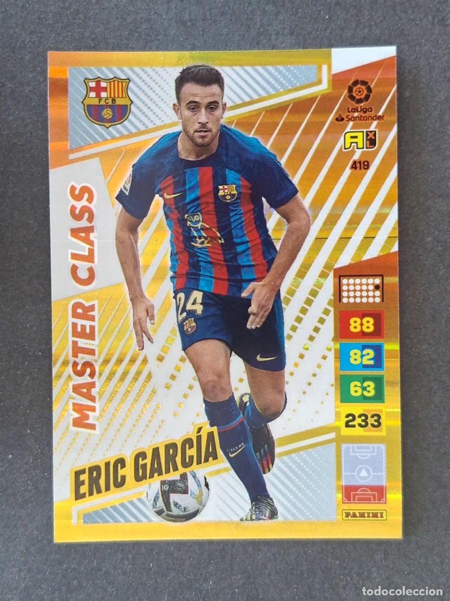 Figurine di Calcio: ERIC GARCIA F. C. BARCELONA MASTER CLASS 419 PANINI ADRENALYN XL 2022 2023 22 23