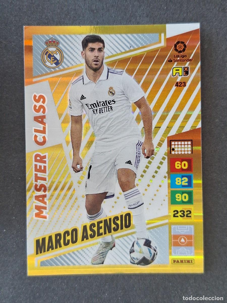 Figurine di Calcio: MARCO ASENSIO REAL MADRID MASTER CLASS 423 PANINI ADRENALYN XL 2022 2023 22 23