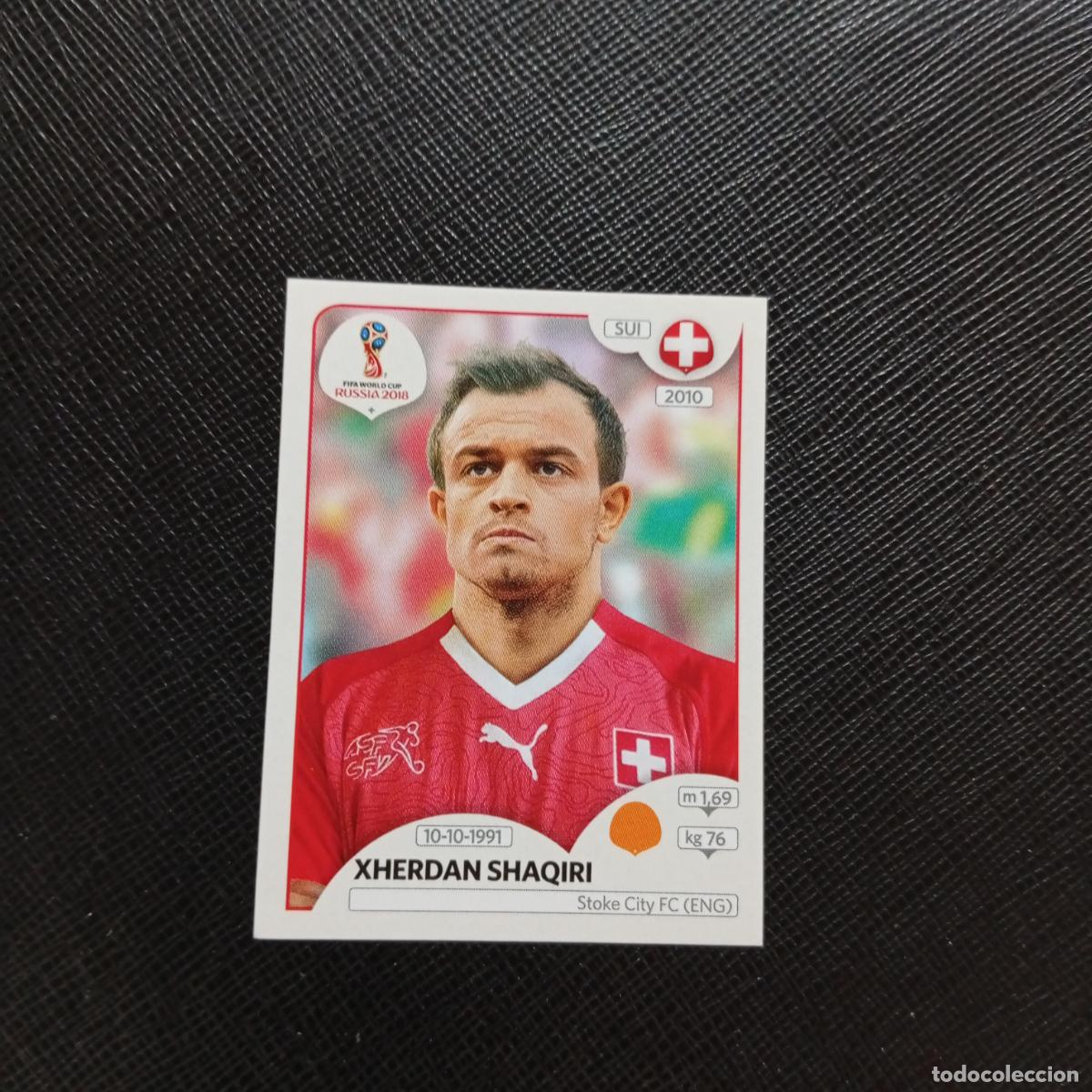 Figurine di Calcio: 385 SHAQIRI SUIZA PANINI MUNDIAL RUSIA 2018 CROMO FUTBOL 18 - SIN PEGAR - CJ2