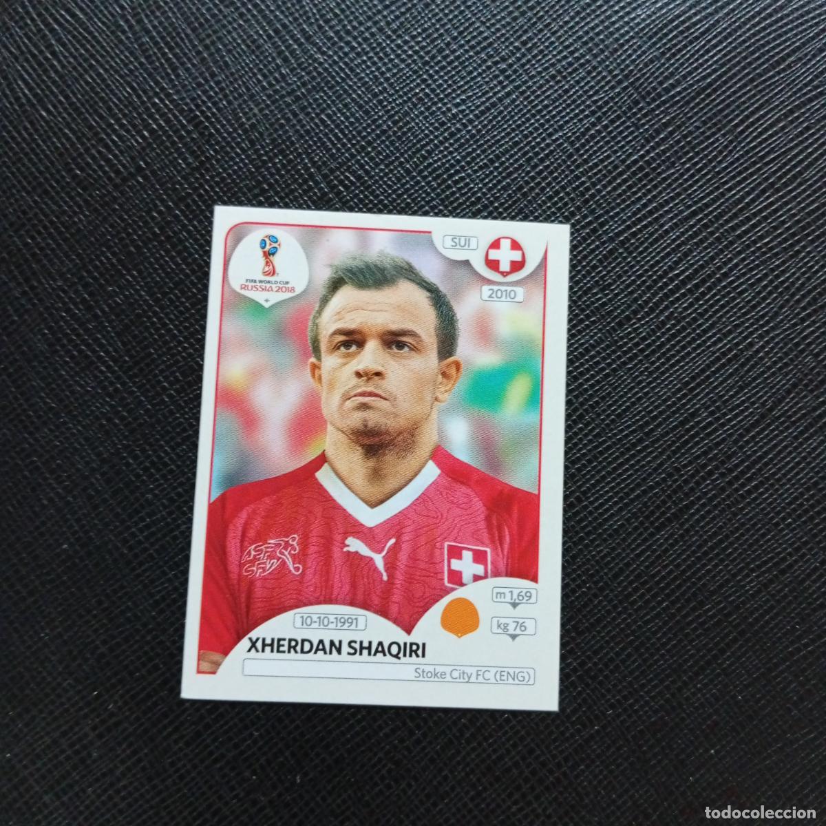 Figurine di Calcio: 385 SHAQIRI SUIZA PANINI MUNDIAL RUSIA 2018 CROMO FUTBOL 18 - SIN PEGAR - CJ2 ..