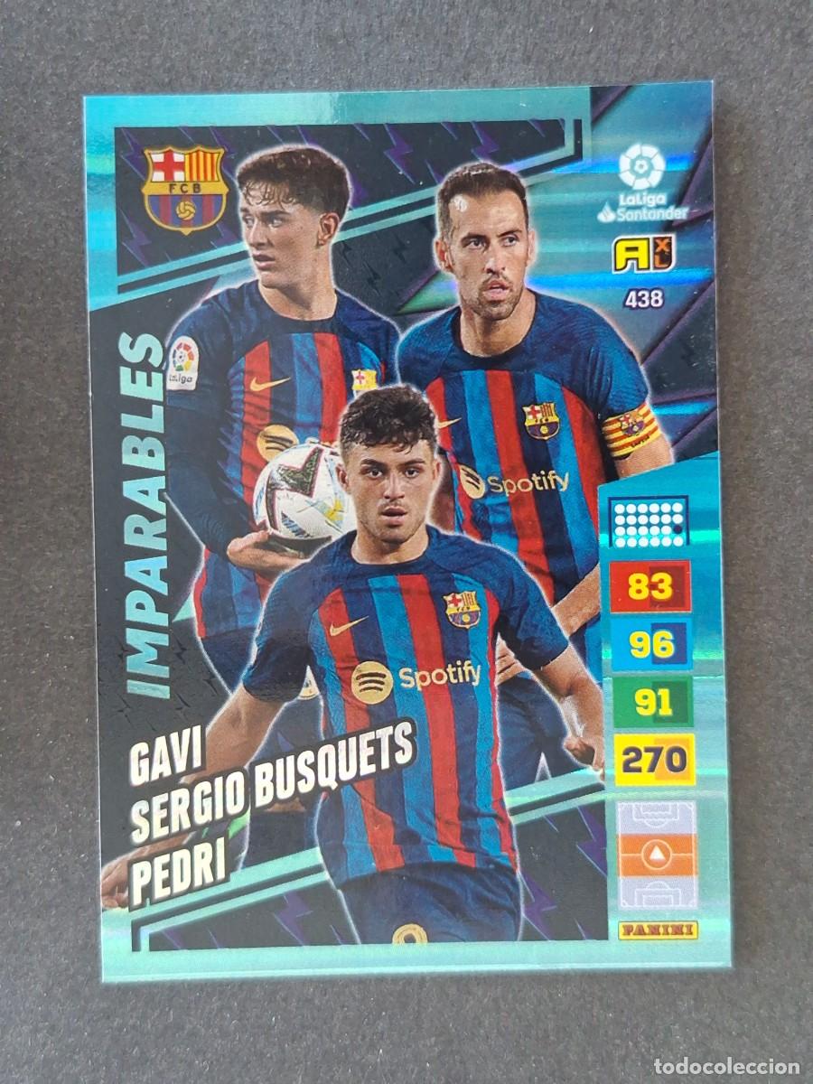 Figurine di Calcio: F. C. BARCELONA IMPARABLES 438 PANINI ADRENALYN XL 2022 2023 22 23