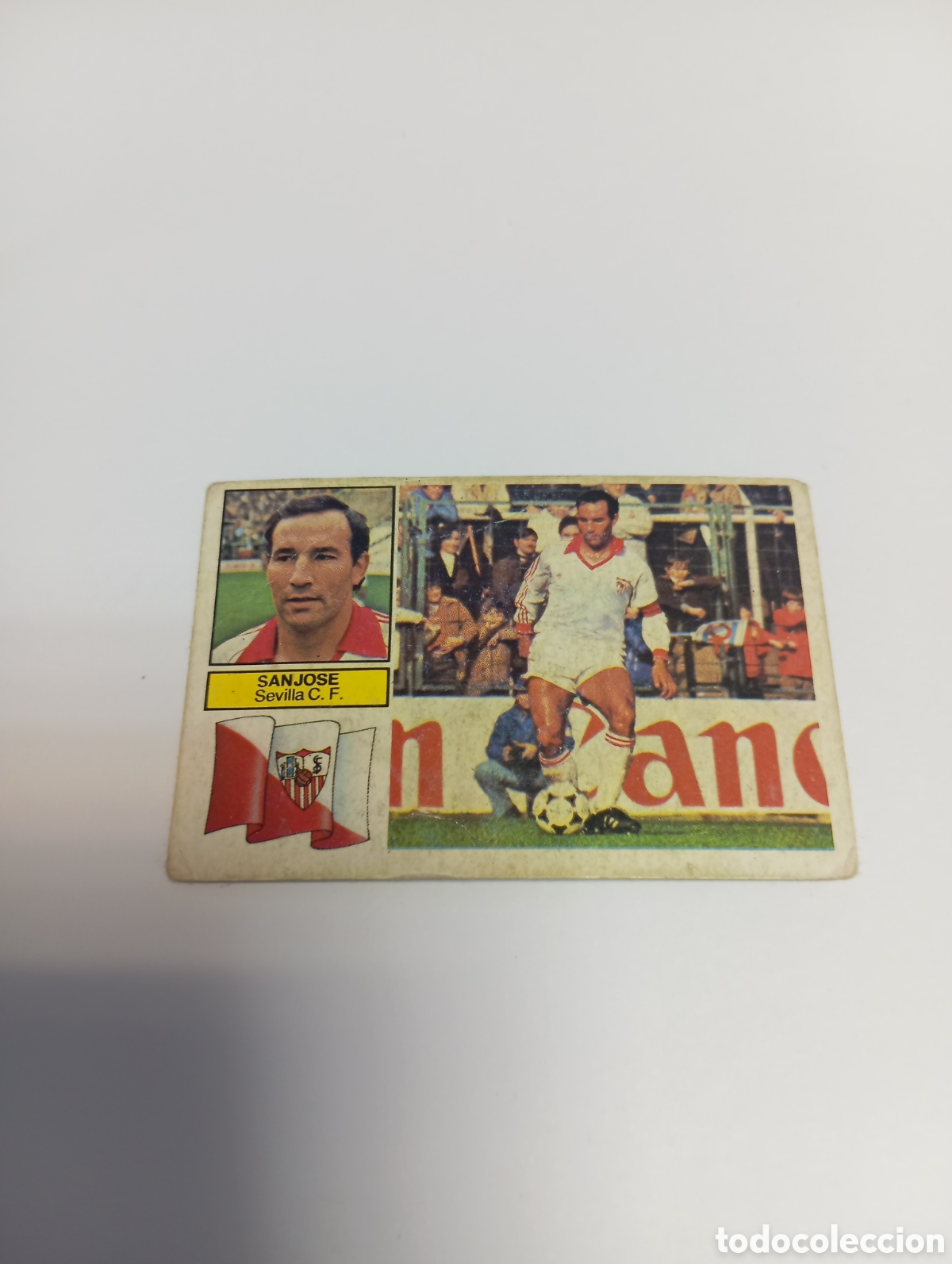 Figurine di Calcio: SANJOSE Sevilla Liga Este 1982 1983 NUEVO 82 83 SIN PEGAR