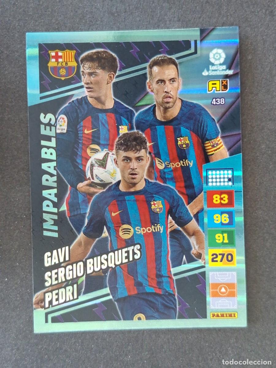 Figurine di Calcio: F. C. BARCELONA IMPARABLES 438 PANINI ADRENALYN XL 2022 2023 22 23