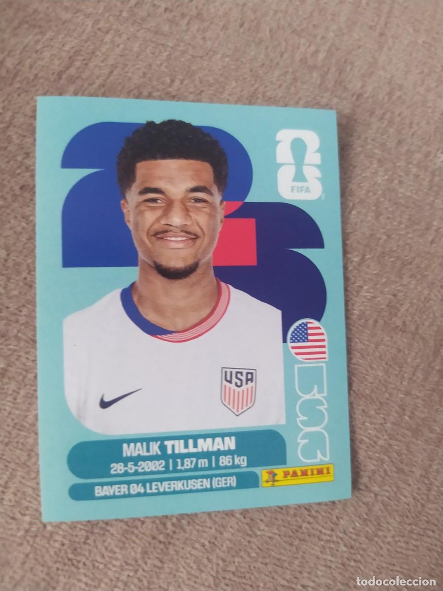 Figurine di Calcio: USA 15 Malik TILLMAN Estados Unidos mundial 2026 panini