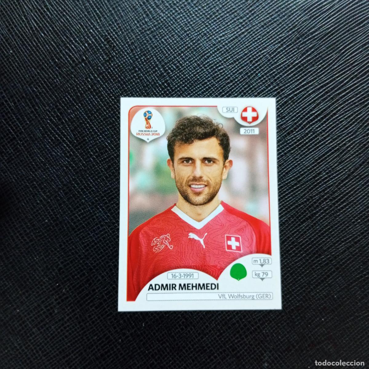Cromos de f&uacute;tbol: 390 ADMIR MEHMEDI SUIZA PANINI MUNDIAL RUSIA 2018 CROMO FUTBOL 18 - SIN PEGAR - CJ2
