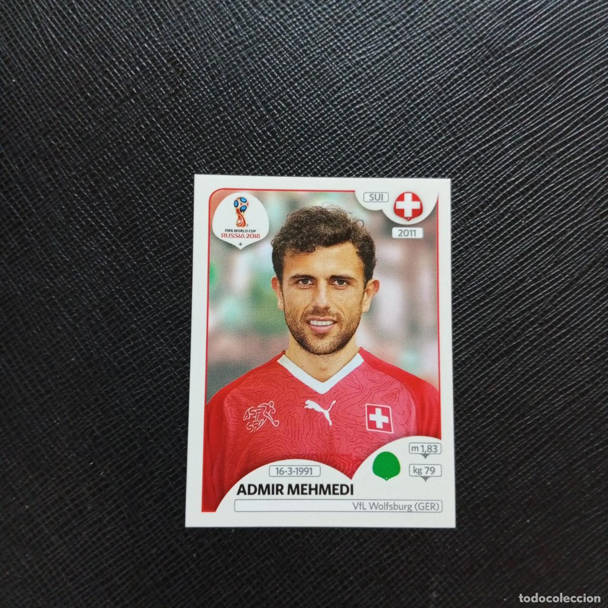 Cromos de f&uacute;tbol: 390 ADMIR MEHMEDI SUIZA PANINI MUNDIAL RUSIA 2018 CROMO FUTBOL 18 - SIN PEGAR - CJ2