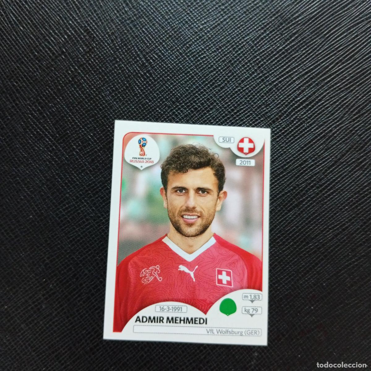 Cromos de f&uacute;tbol: 390 ADMIR MEHMEDI SUIZA PANINI MUNDIAL RUSIA 2018 CROMO FUTBOL 18 - SIN PEGAR - CJ2 .