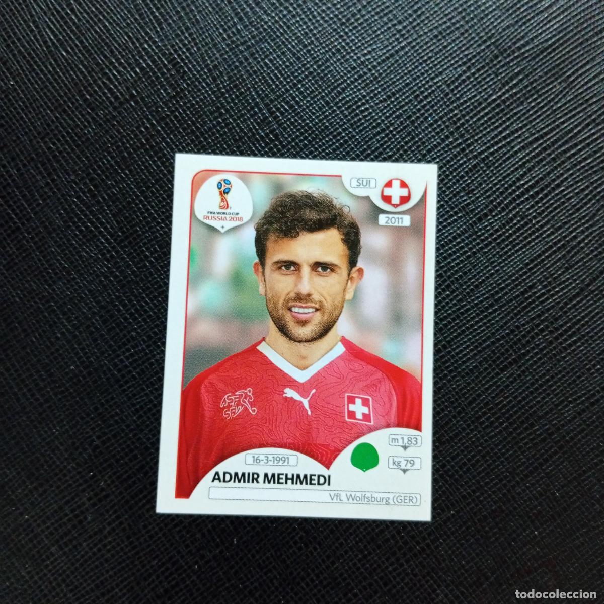 Cromos de f&uacute;tbol: 390 ADMIR MEHMEDI SUIZA PANINI MUNDIAL RUSIA 2018 CROMO FUTBOL 18 - SIN PEGAR - CJ2 ..