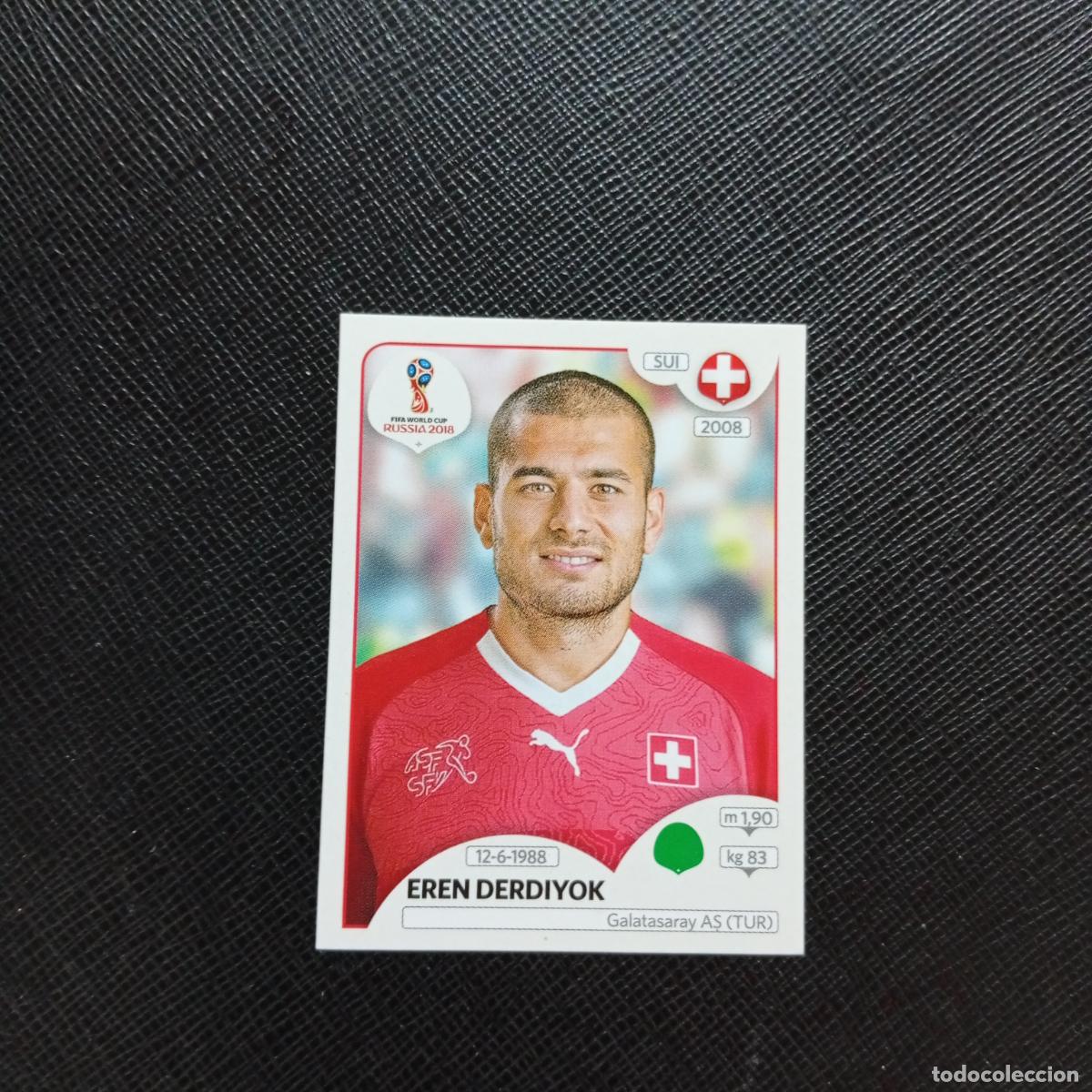 Cromos de f&uacute;tbol: 391 EREN DERDIYOK SUIZA PANINI MUNDIAL RUSIA 2018 CROMO FUTBOL 18 - SIN PEGAR - CJ2