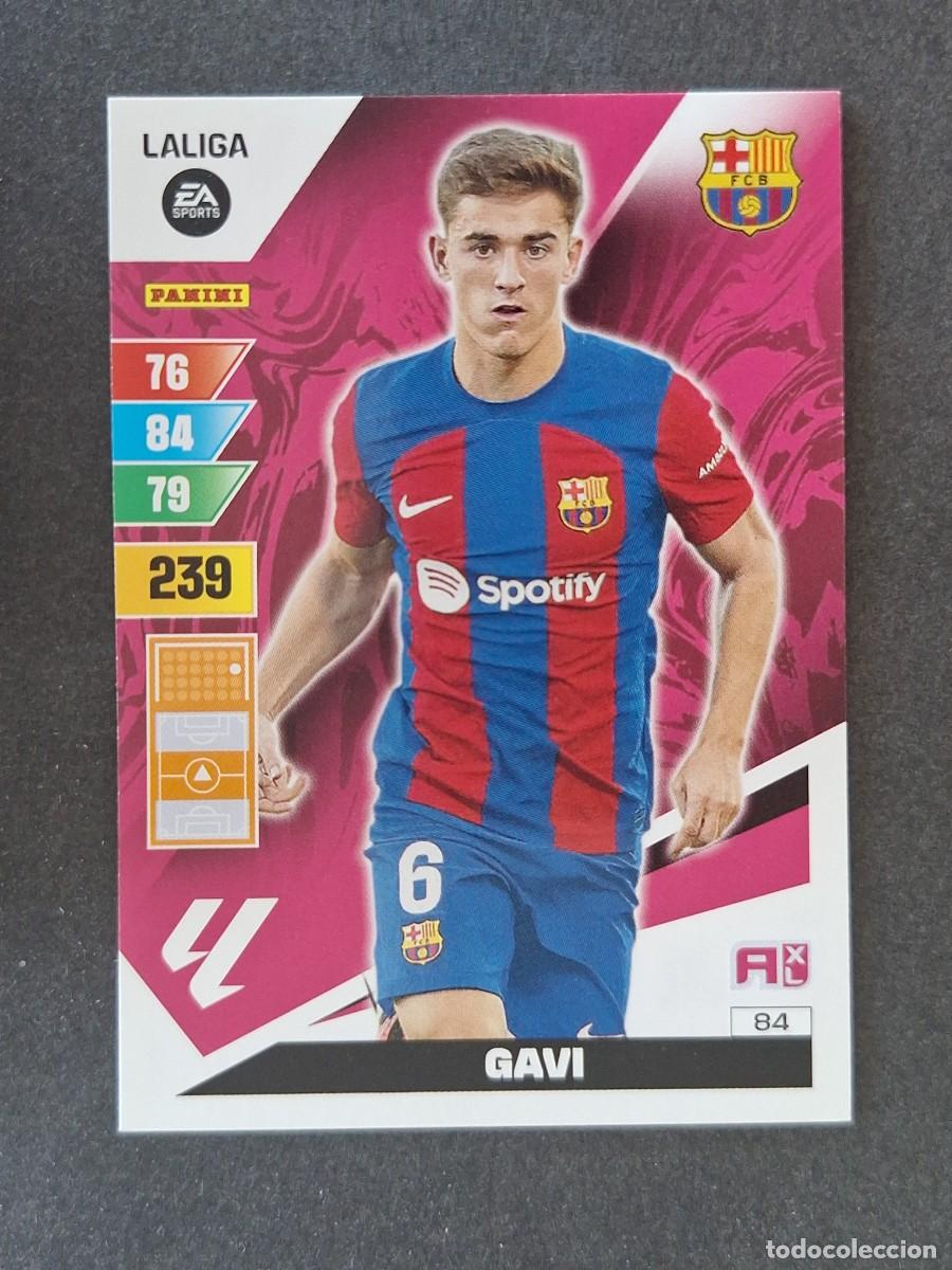 Cromos de f&uacute;tbol: GAVI F. C. BARCELONA 84 PANINI ADRENALYN XL 2023 2024 23 24