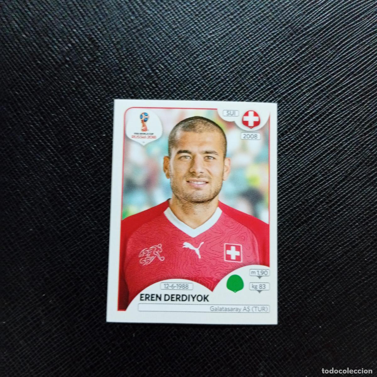 Cromos de f&uacute;tbol: 391 EREN DERDIYOK SUIZA PANINI MUNDIAL RUSIA 2018 CROMO FUTBOL 18 - SIN PEGAR - CJ2