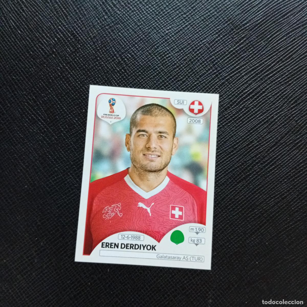 Cromos de f&uacute;tbol: 391 EREN DERDIYOK SUIZA PANINI MUNDIAL RUSIA 2018 CROMO FUTBOL 18 - SIN PEGAR - CJ2 .