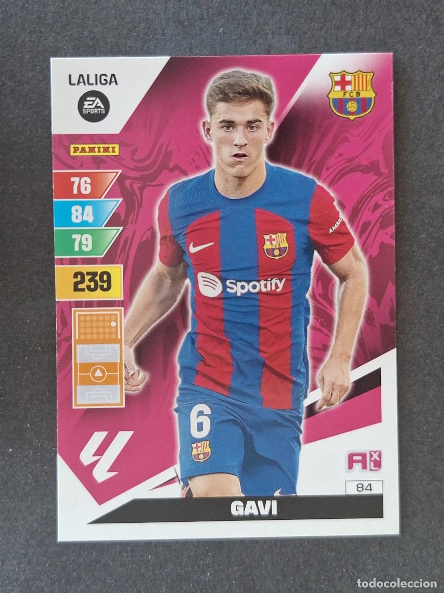 Cromos de f&uacute;tbol: GAVI F. C. BARCELONA 84 PANINI ADRENALYN XL 2023 2024 23 24