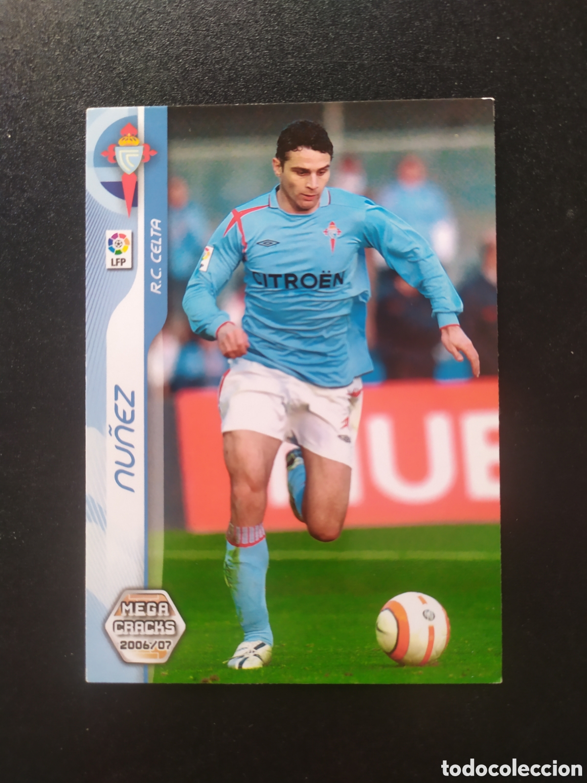 Cromos de f&uacute;tbol: Megacracks 2006 2007 06 07 panini Nu&ntilde;ez n&deg; 83 Celta Vigo
