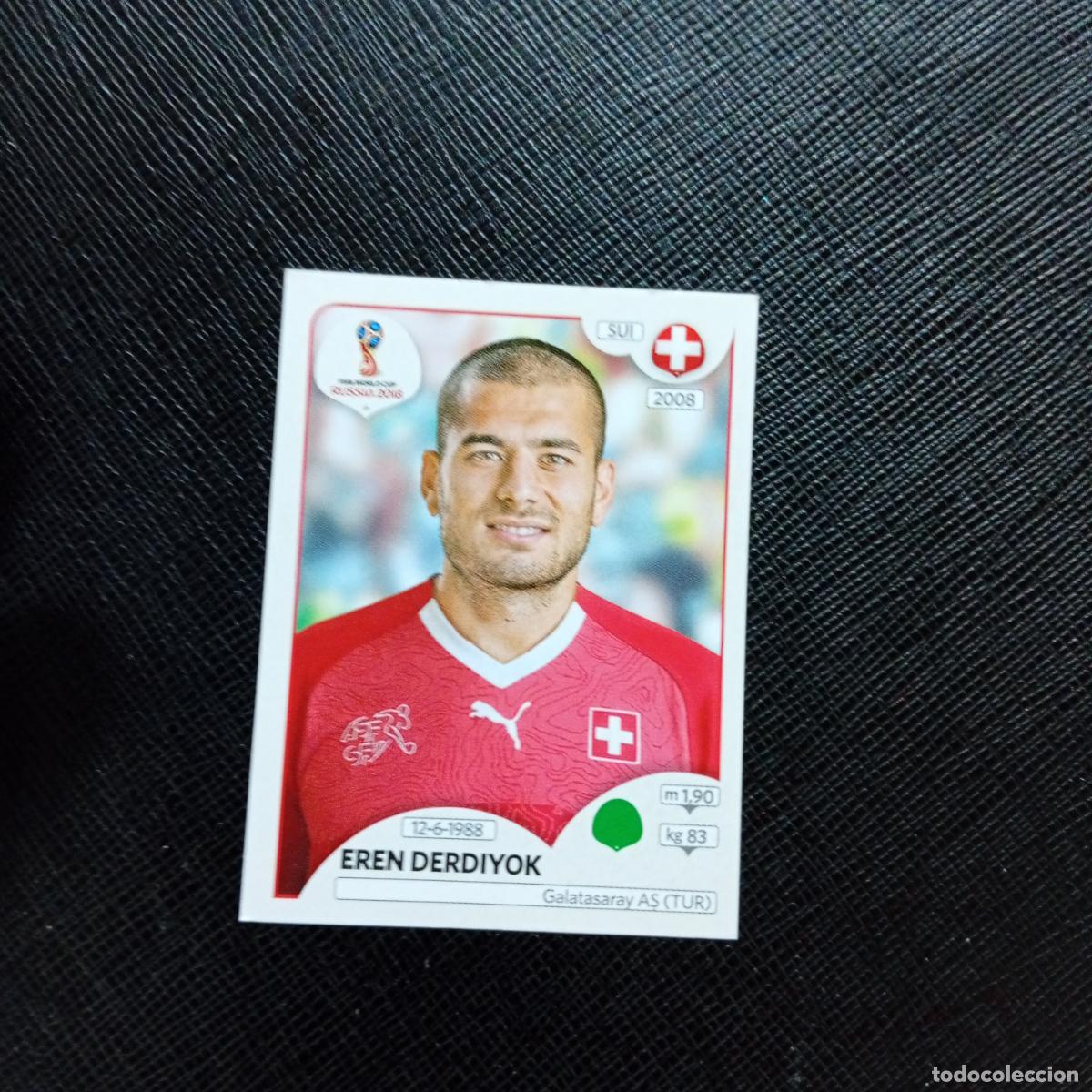 Cromos de f&uacute;tbol: 391 EREN DERDIYOK SUIZA PANINI MUNDIAL RUSIA 2018 CROMO FUTBOL 18 - SIN PEGAR - CJ2 ..