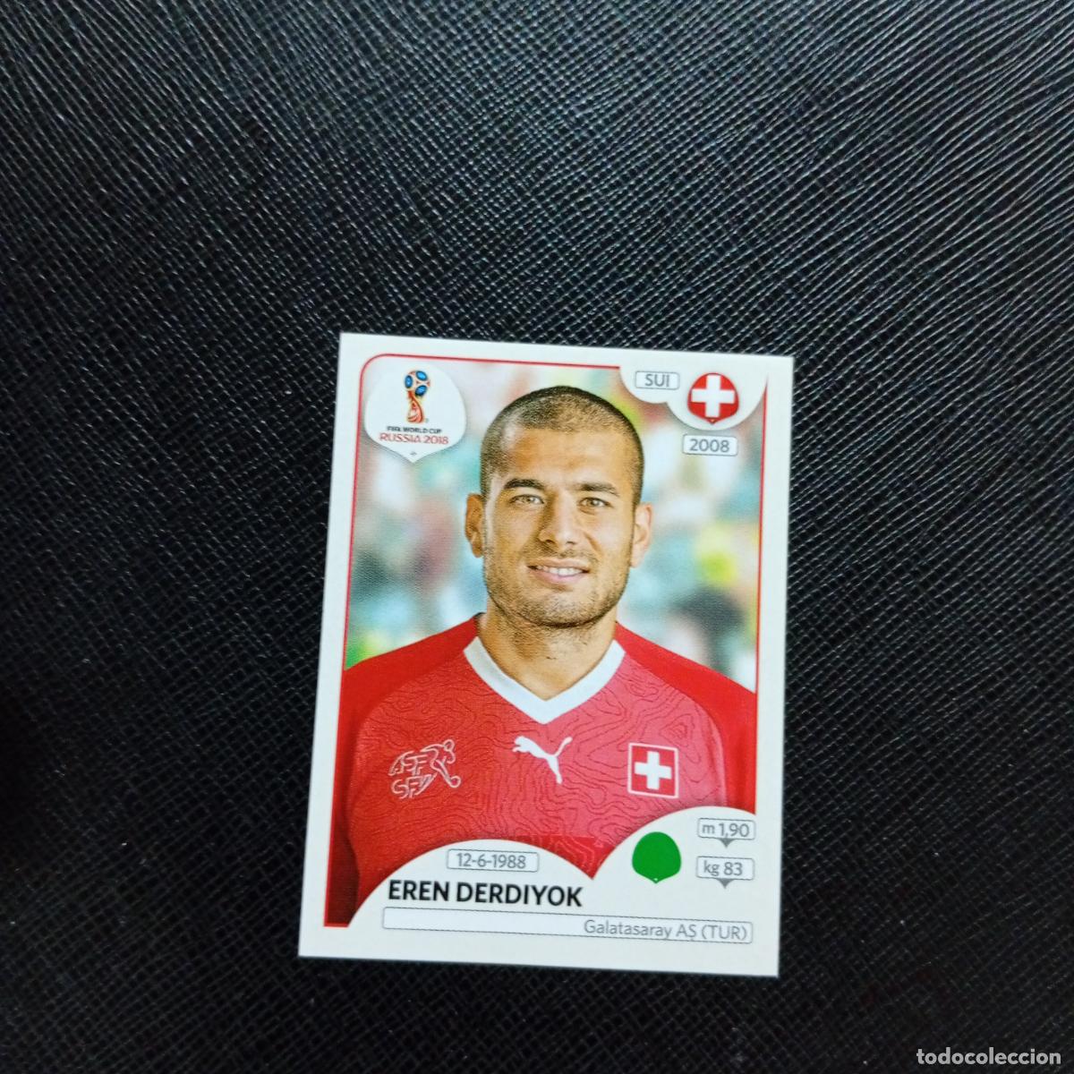 Cromos de f&uacute;tbol: 391 EREN DERDIYOK SUIZA PANINI MUNDIAL RUSIA 2018 CROMO FUTBOL 18 - SIN PEGAR - CJ2 ..