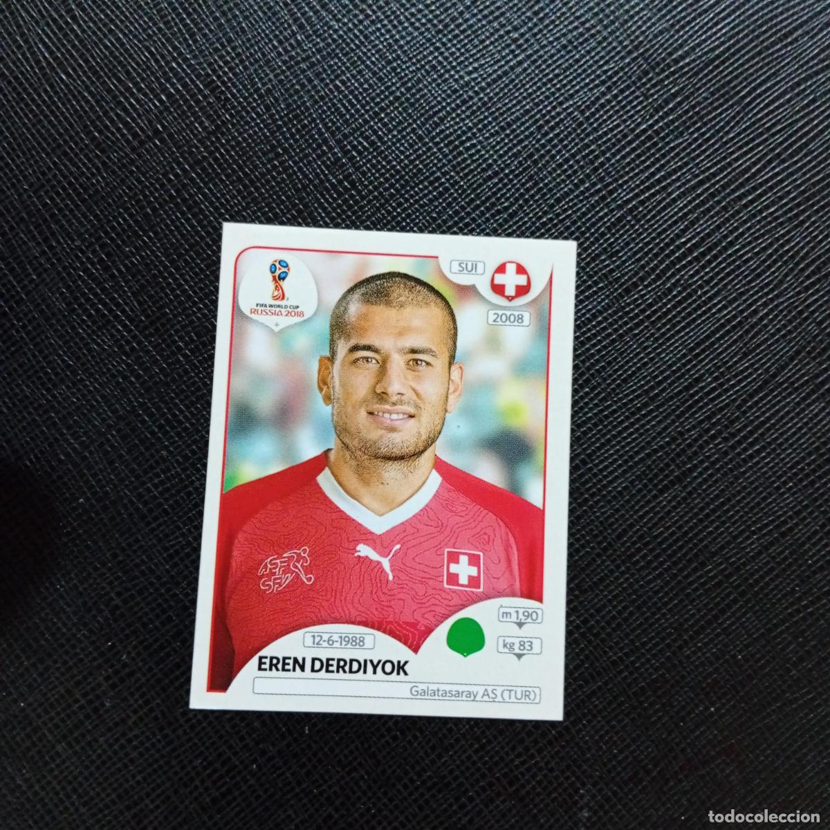 Cartes &agrave; collectionner de Football: 391 EREN DERDIYOK SUIZA PANINI MUNDIAL RUSIA 2018 CROMO FUTBOL 18 - SIN PEGAR - CJ2 ...