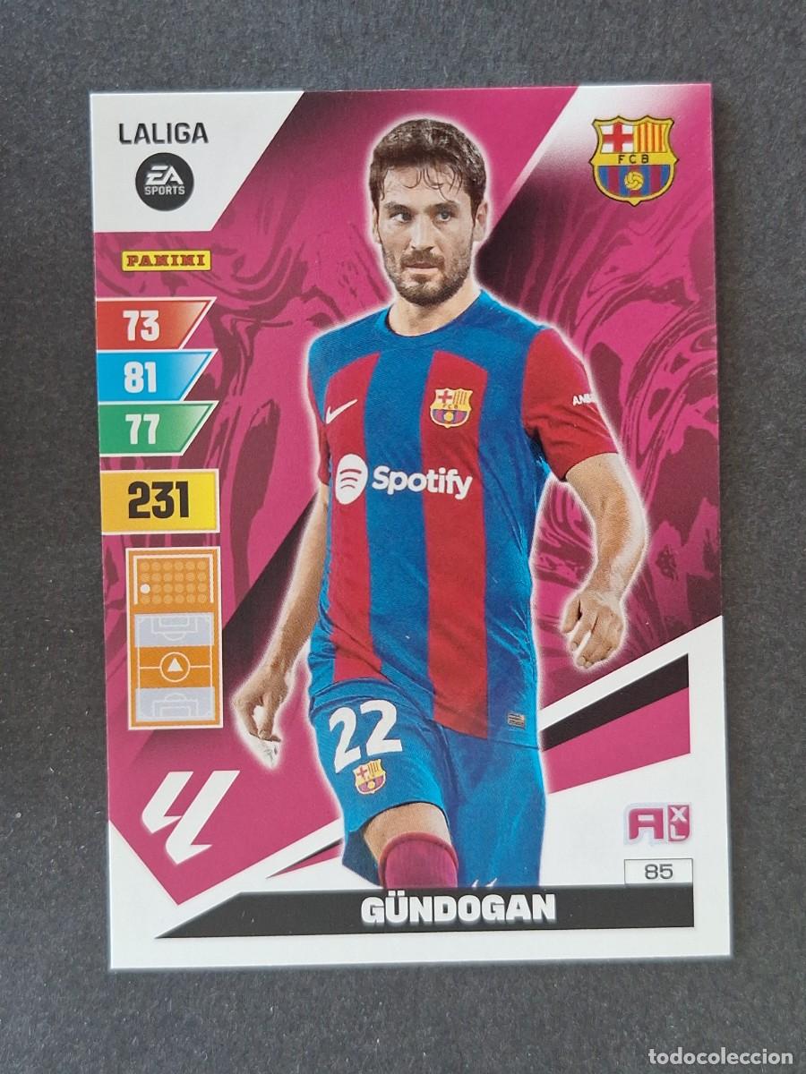 Cartes &agrave; collectionner de Football: G&Uuml;NDOGAN F. C. BARCELONA 85 PANINI ADRENALYN XL 2023 2024 23 24