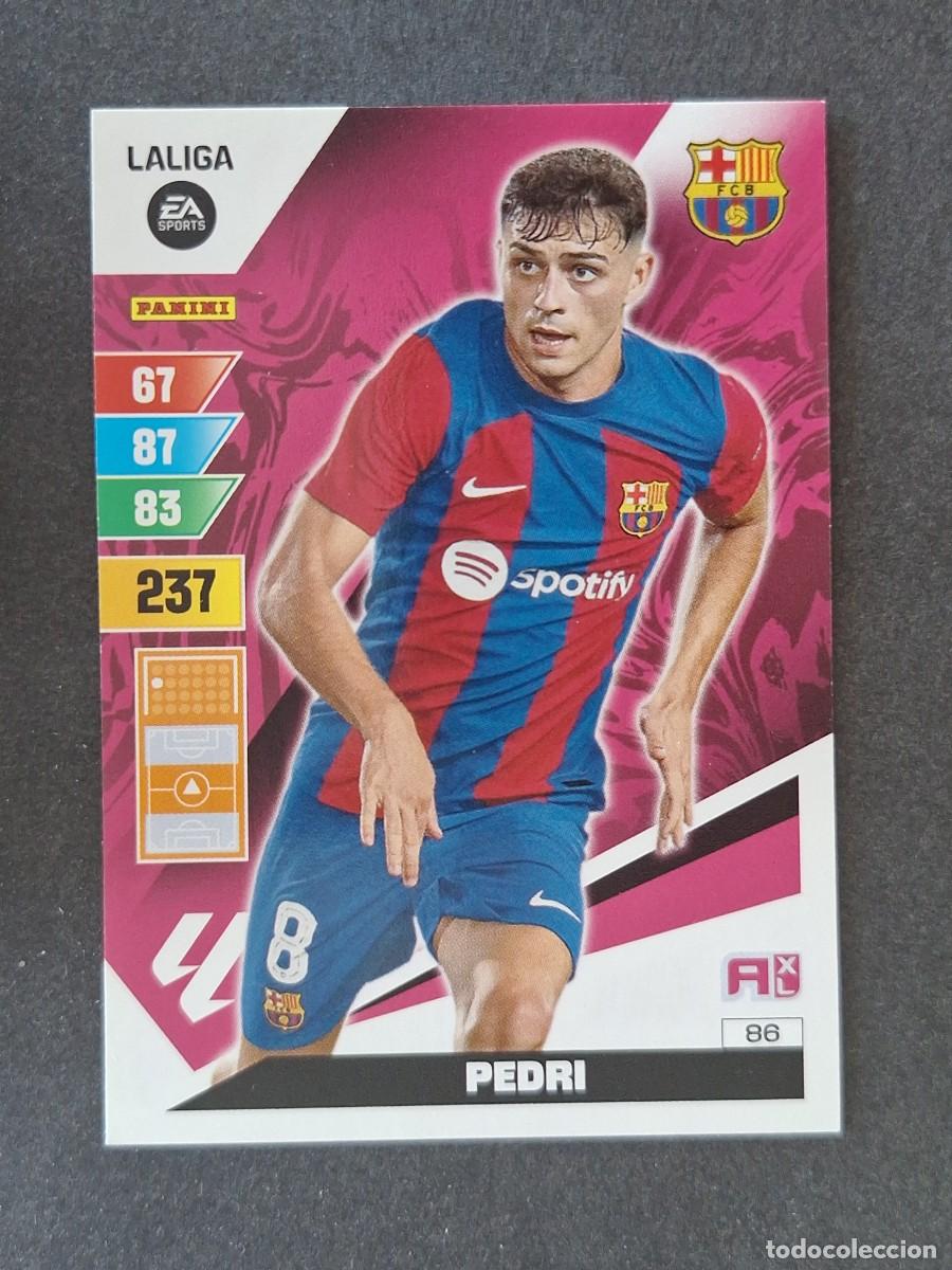Cromos de f&uacute;tbol: PEDRI F. C. BARCELONA 86 PANINI ADRENALYN XL 2023 2024 23 24