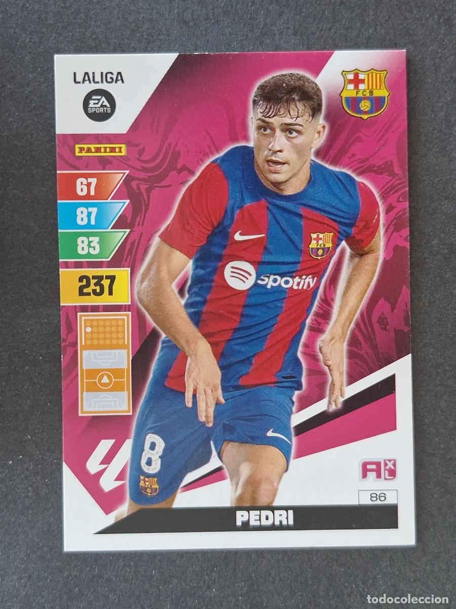 Cromos de f&uacute;tbol: PEDRI F. C. BARCELONA 86 PANINI ADRENALYN XL 2023 2024 23 24