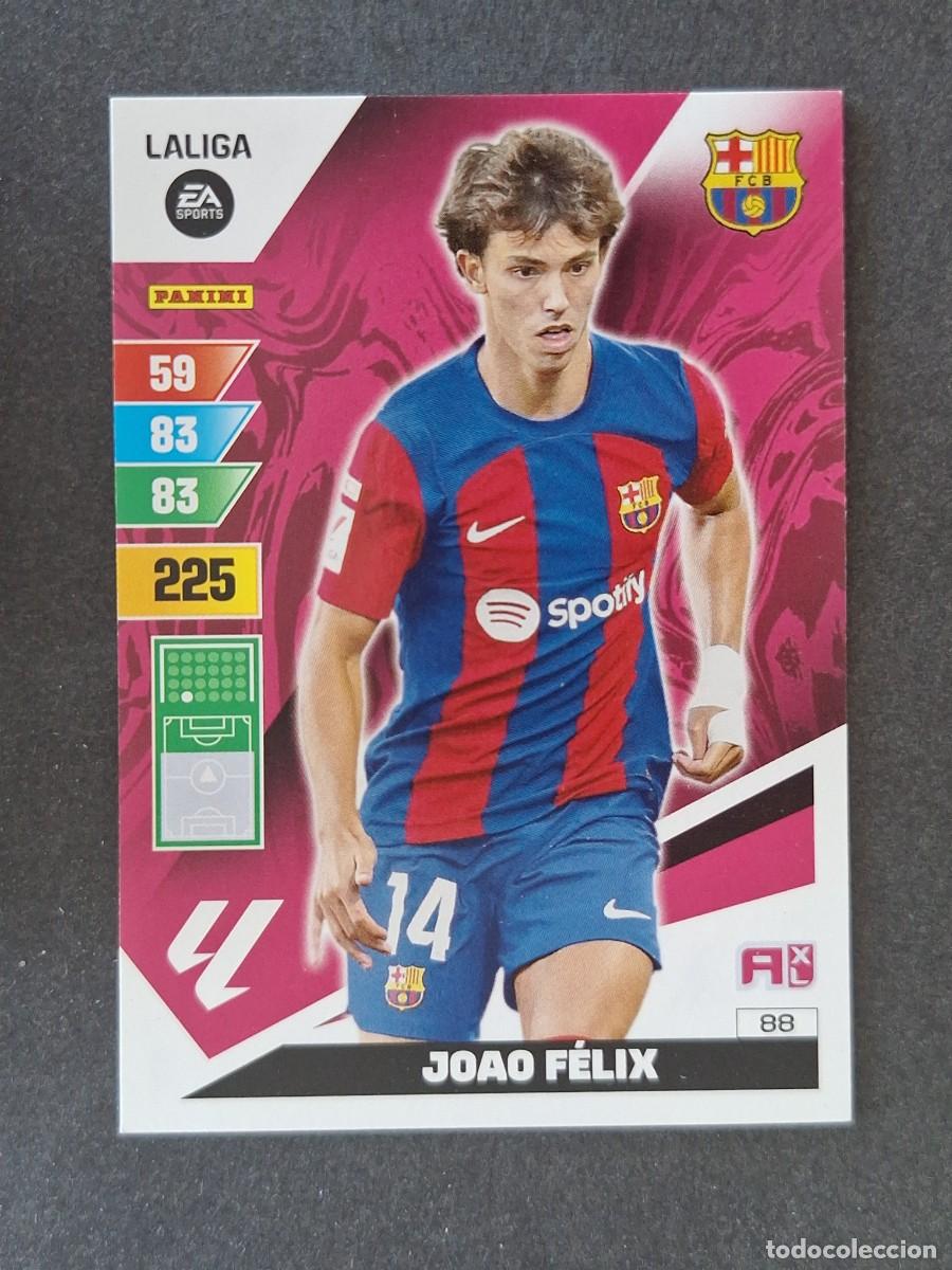 Cromos de f&uacute;tbol: JOAO FELIX F. C. BARCELONA 88 PANINI ADRENALYN XL 2023 2024 23 24