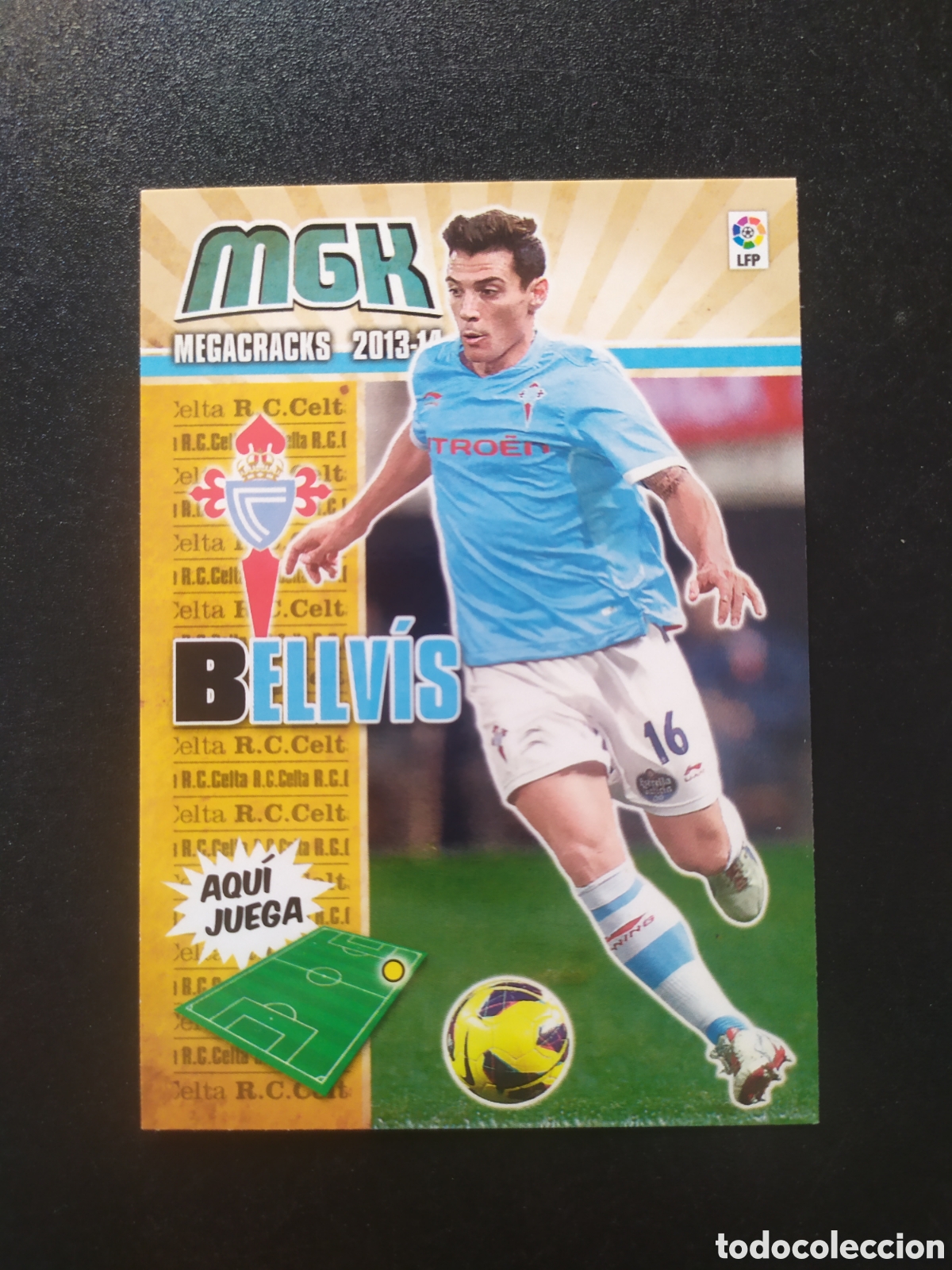 Figurine di Calcio: Megacracks 2013 2014 13 14 panini Bellvis n&deg; 99 Celta Vigo