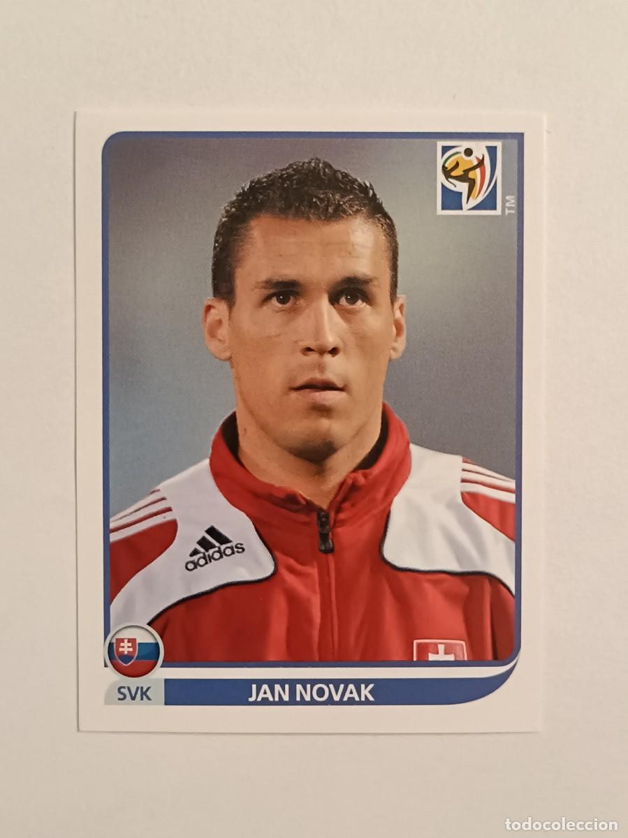 Fu&szlig;ball-Sticker: #481 JAN NOVAK (ESLOVAQUIA) MUNDIAL SUDAFRICA 2010 PANINI