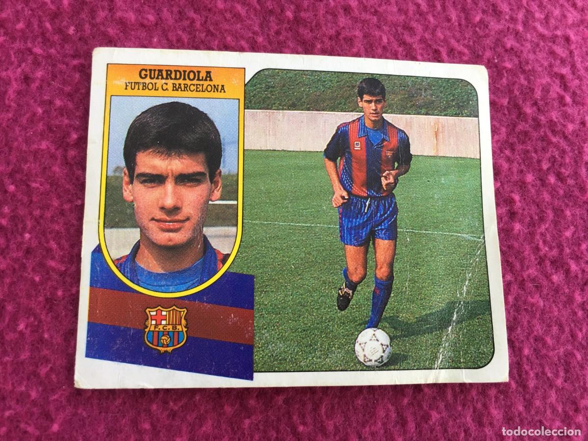 Cromos de f&uacute;tbol: Guardiola Barcelona 91 92 Rookie Liga Este 1991 1992