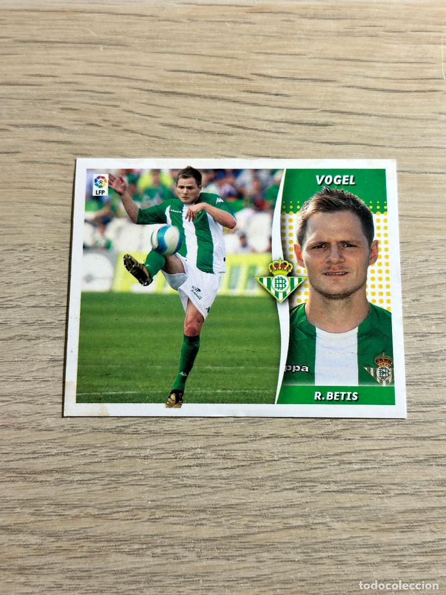 Cromos de f&uacute;tbol: VOGEL COLOCA BETIS COLECCIONES ESTE LIGA 2006 2007 06 07 SIN PEGAR NUNCA PEGADO