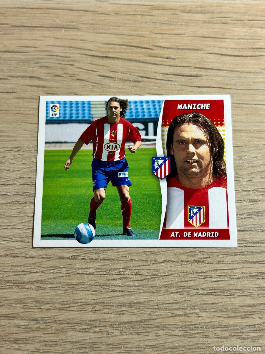Cromos de f&uacute;tbol: MANICHE COLOCA ATLETICO DE MADRID COLECCIONES ESTE LIGA 2006 2007 06 07 SIN PEGAR NUNCA PEGADO