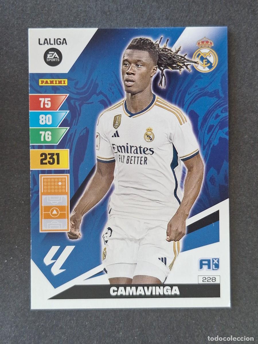 Cromos de f&uacute;tbol: CAMAVINGA REAL MADRID 228 PANINI ADRENALYN XL 2023 2024 23 24