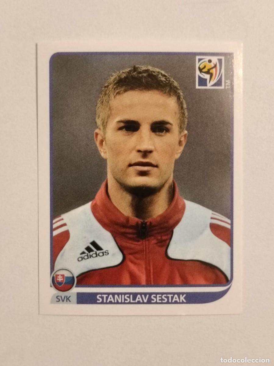 Fu&szlig;ball-Sticker: #484 STANISLAV SESTAK (ESLOVAQUIA) MUNDIAL SUDAFRICA 2010 PANINI