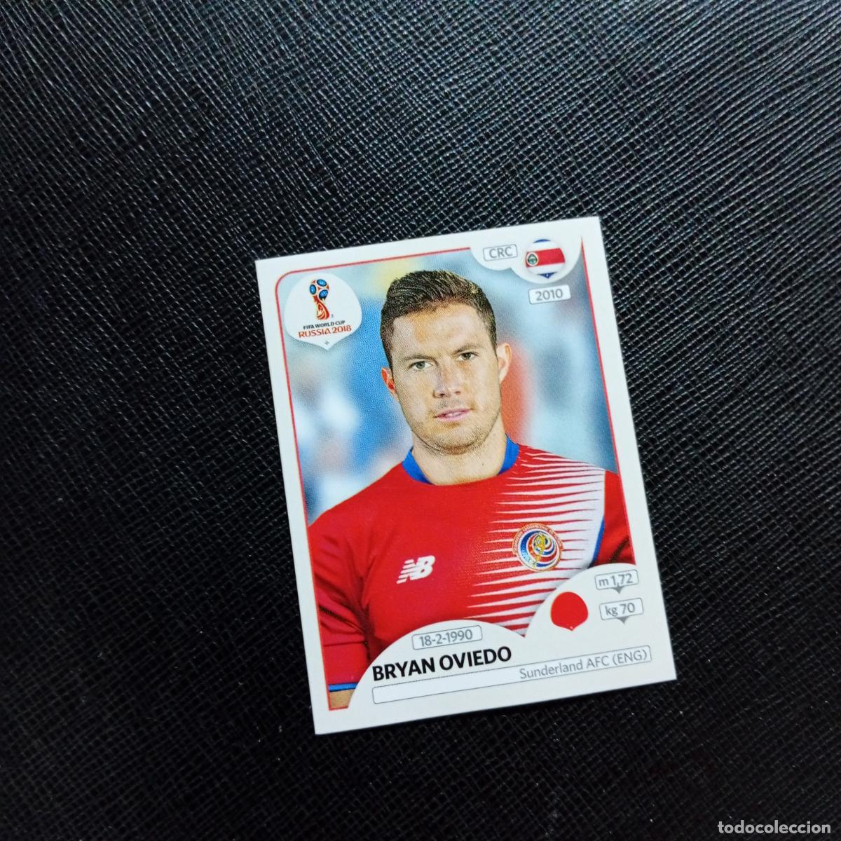 Fu&szlig;ball-Sticker: 397 BRYAN OVIEDO COSTA RICA PANINI MUNDIAL RUSIA 2018 CROMO FUTBOL 18 - SIN PEGAR - CJ2 ..