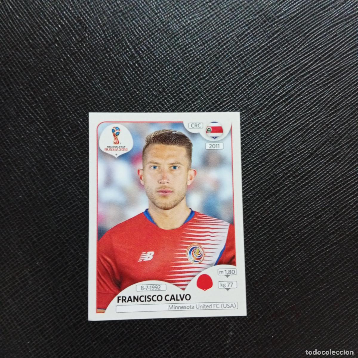 Cromos de Futebol: 398 FRANCISCO CALVO COSTA RICA PANINI MUNDIAL RUSIA 2018 CROMO FUTBOL 18 - SIN PEGAR - CJ2 ...