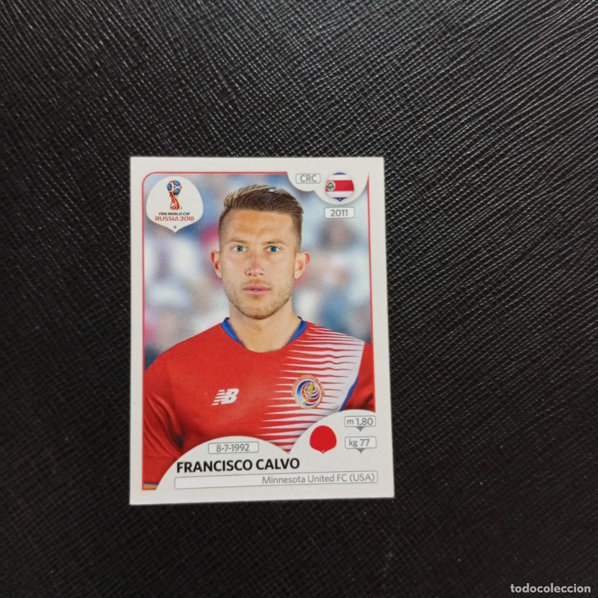 Cromos de Futebol: 398 FRANCISCO CALVO COSTA RICA PANINI MUNDIAL RUSIA 2018 CROMO FUTBOL 18 - SIN PEGAR - CJ2 ...