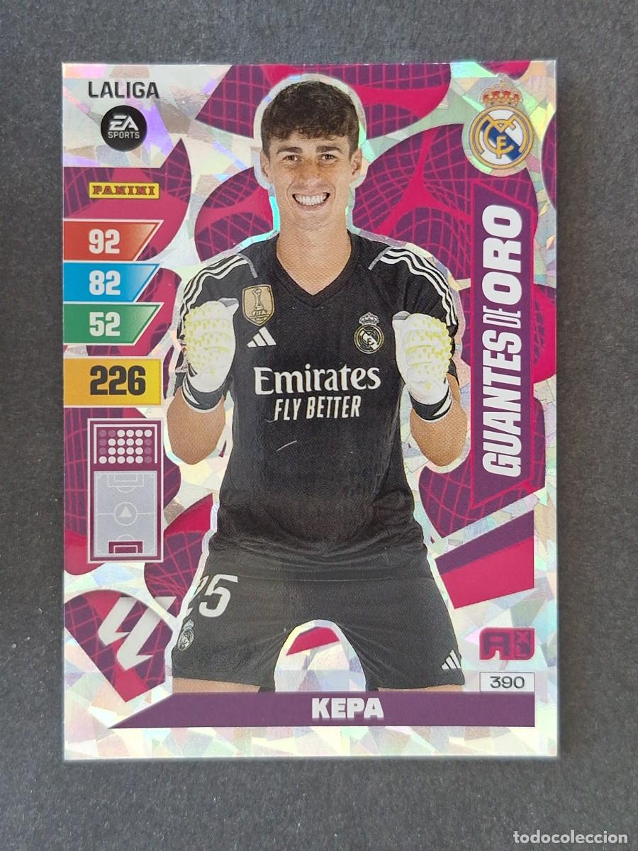 Cromos de Futebol: KEPA REAL MADRID GUANTES DE ORO 390 PANINI ADRENALYN XL 2023 2024 23 24