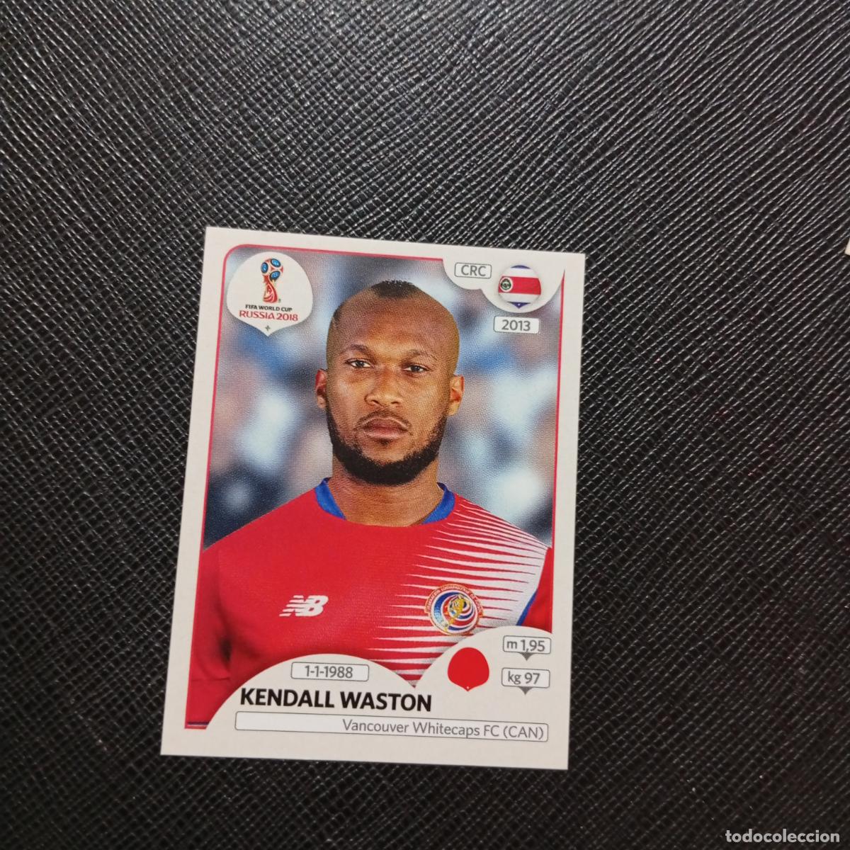 Cromos de Futebol: 399 KENDALL WASTON COSTA RICA PANINI MUNDIAL RUSIA 2018 CROMO FUTBOL 18 - SIN PEGAR - CJ2