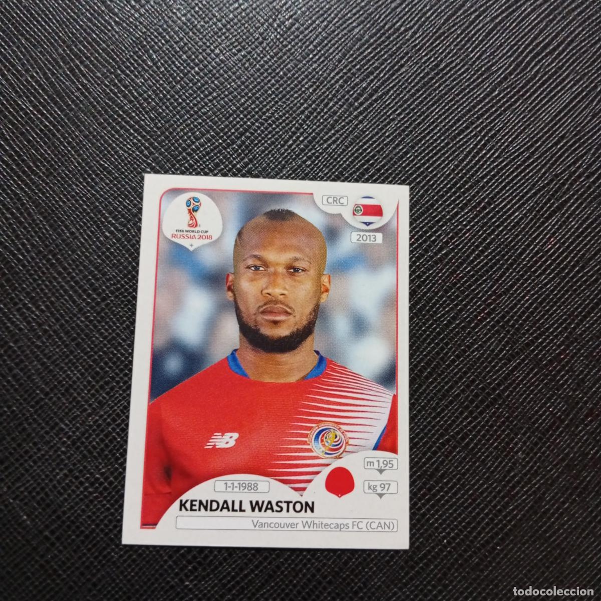 Cromos de Futebol: 399 KENDALL WASTON COSTA RICA PANINI MUNDIAL RUSIA 2018 CROMO FUTBOL 18 - SIN PEGAR - CJ2 .