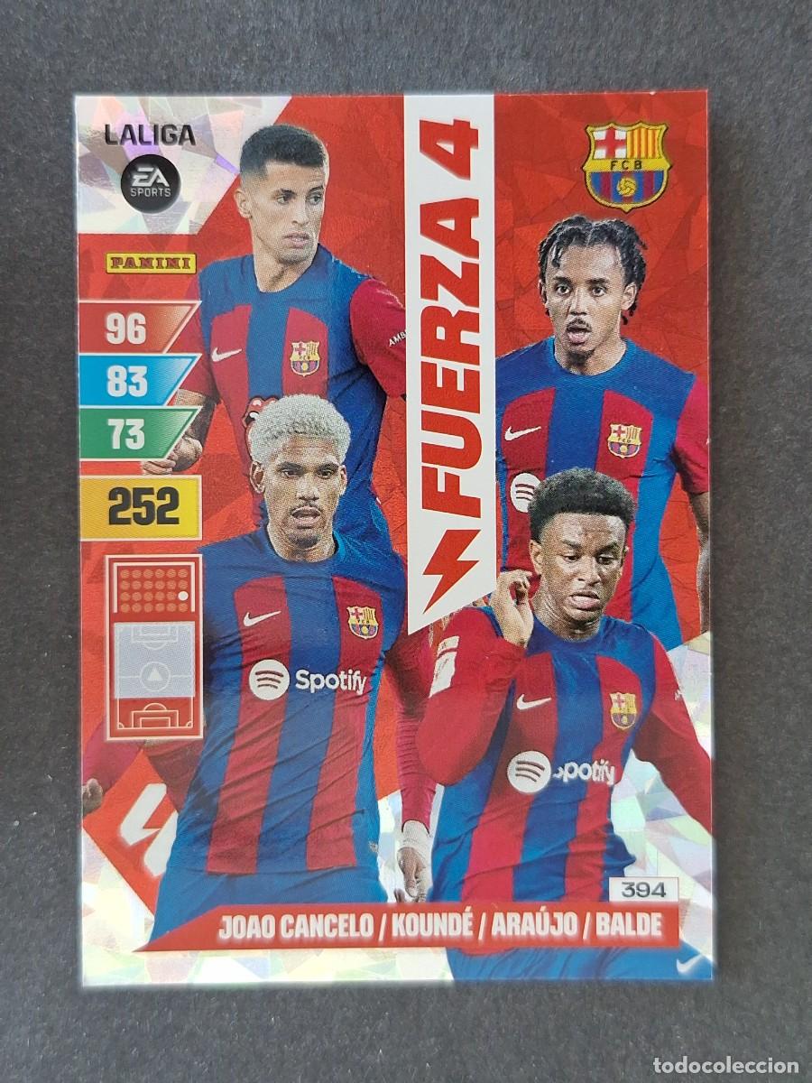 Cromos de Futebol: F. C. BARCELONA FUERZA 4 394 PANINI ADRENALYN XL 2023 2024 23 24