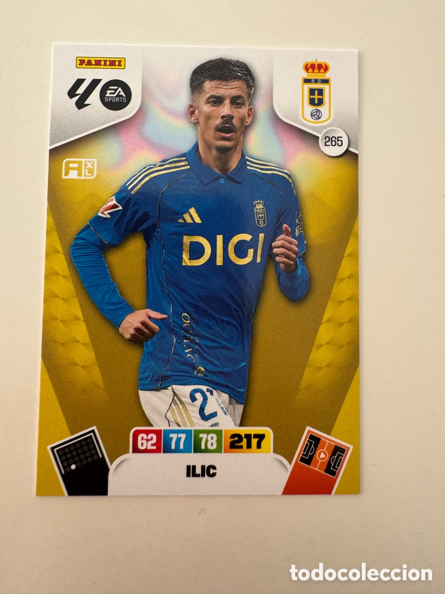 Figurine di Calcio: PANINI ADRENALYN XL LIGA 2025-2026 25-26 &ndash; Luka Ilić Real Oviedo N&ordm; 265