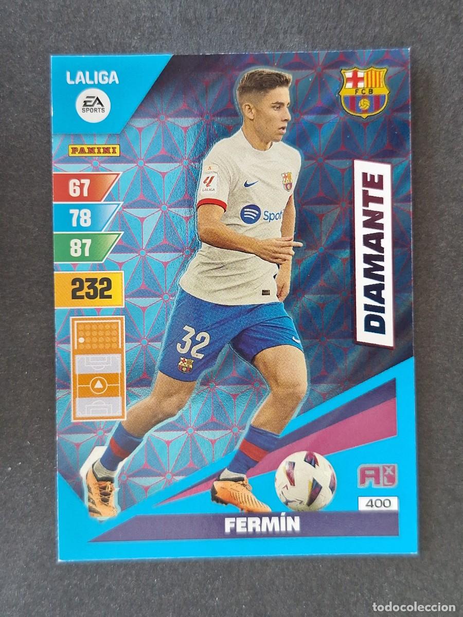 Figurine di Calcio: FERMIN F. C. BARCELONA DIAMANTE 400 PANINI ADRENALYN XL 2023 2024 23 24