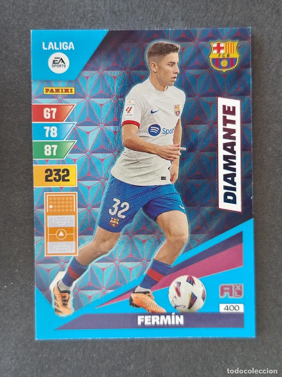 Figurine di Calcio: FERMIN F. C. BARCELONA DIAMANTE 400 PANINI ADRENALYN XL 2023 2024 23 24