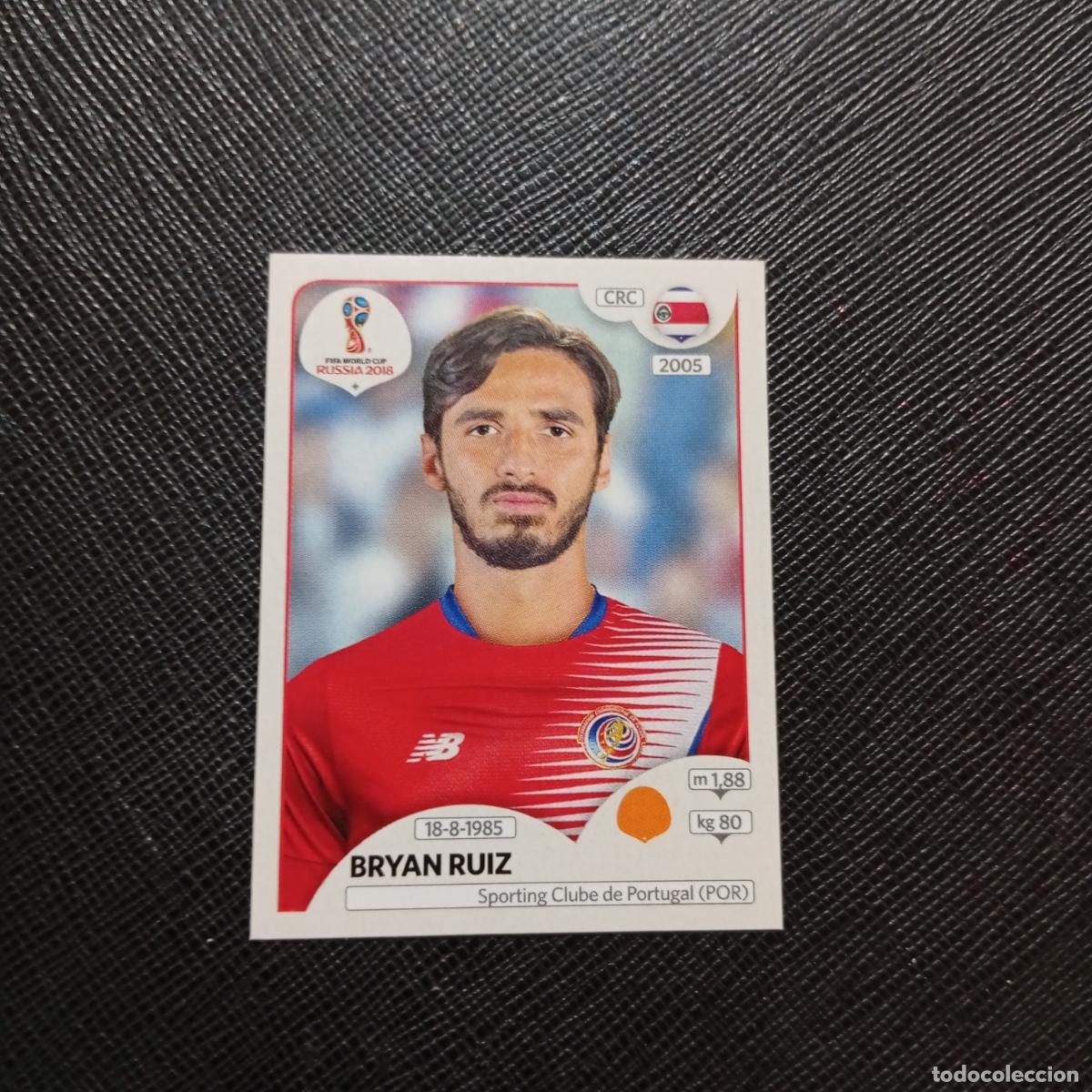 Figurine di Calcio: 403 BRYAN RUIZ COSTA RICA PANINI MUNDIAL RUSIA 2018 CROMO FUTBOL 18 - SIN PEGAR - CJ2
