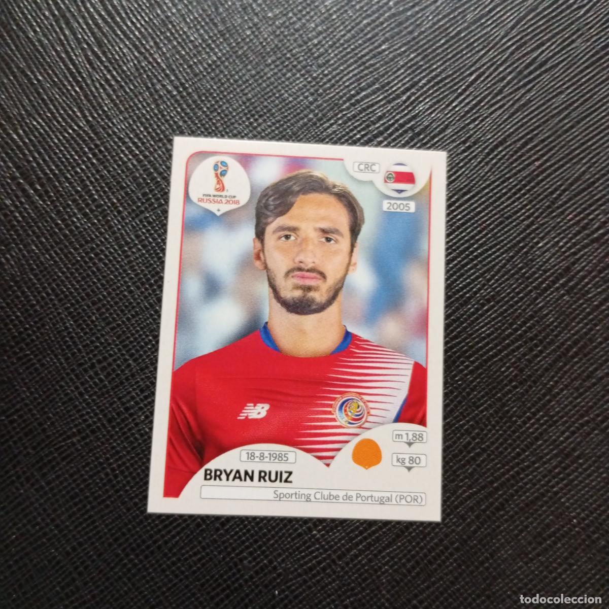 Figurine di Calcio: 403 BRYAN RUIZ COSTA RICA PANINI MUNDIAL RUSIA 2018 CROMO FUTBOL 18 - SIN PEGAR - CJ2