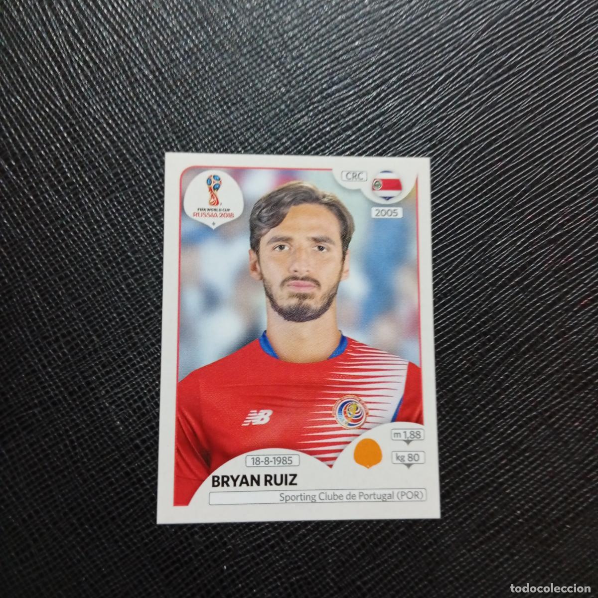Football Stickers: 403 BRYAN RUIZ COSTA RICA PANINI MUNDIAL RUSIA 2018 CROMO FUTBOL 18 - SIN PEGAR - CJ2 ..