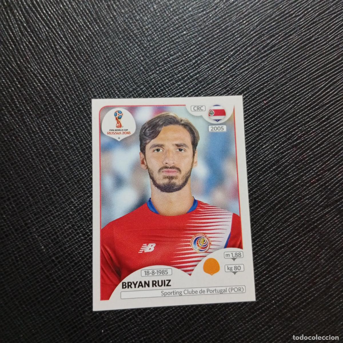 Football Stickers: 403 BRYAN RUIZ COSTA RICA PANINI MUNDIAL RUSIA 2018 CROMO FUTBOL 18 - SIN PEGAR - CJ2 ..